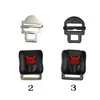 Capacete de Motocicleta Veículo Elétrico Fivela de Queixo Universal Fivela Duplo D Fivela Rápida de Segurança Acessórios de Segurança para Pilotagem