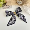 Pañuelo de Seda con Ambiente Coreano, Estilo Nuevo, Pequeño Pañuelo Decorativo Elegante, Pañuelo para la Cabeza Floral, Diadema, Goma para el Cabello, Correa para Bolso, Cinta