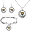 Conjunto Mais Quente da Amazon de Pulseira, Colar e Brincos de Futebol NFL