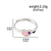 Nuevo Anillo de Amor de Sirena Melody Bidimensional Nana Hiyori Anillo de Alto Valor Accesorios