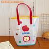 Bolsa de Playa de Gelatina Personalizada por el Fabricante Bolso de Mano de Dibujos Animados Lindo Transparente Impermeable Bolso Tote de Viaje Bolso de Hombro
