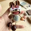 Kit de Materiais DIY Feito à Mão para Bonecas de Vagem, Pingente de Sino de Vento de Frutas Acabado, Ornamento para Pendurar no Carro de Boneca de Vagem de Frutas