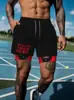 Pantalones de Cinco Puntos 2025 Estilo Europeo y Americano para Hombre Doble Capa Degradado Pantalones de Playa Shorts Casuales Moda Tendencia Corte Holgado
