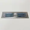 Ventilador de Rejilla de Acero Inoxidable Hierro Aleación de Aluminio Ventilación Pasante Campana Extractora Disipación de Calor Ventilación Placa de Rejilla Perforada a Prueba de Lluvia