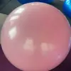Nueva Bola de Yoga para Fitness en Casa Color Macarrón Pilates Bola de Masaje Gruesa Antiexplosión Moldeadora Adelgazante