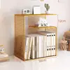 Estante de Mesa Prateleira de Mesa Rack de Armazenamento de Mesa Rack de Armazenamento de Arquivos para Mesa de Escritório Gabinete em Camadas Multi-Camadas para Crianças e Estudantes