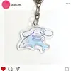 Nuevo Estilo Ins Lindo Dibujo Animado Llavero para Mochila Delfín Hello Kitty Sanrio Kuromi Cinnamoroll Colgante Venta al por Mayor
