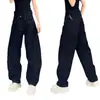 Nuevos pantalones vaqueros para hombre de otoño e invierno, holgados, cómodos, modernos, de moda, versátiles y minimalistas, de alta gama, con diseño de pierna curva