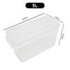 Contenedor Crisper Personalizado de Grado Alimenticio 8L Gran Capacidad Refrigerador Caja de Almacenamiento para Conservación Fresca Transparente Sellado Caja de Almacenamiento de Alimentos con Tapa