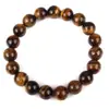 Pulsera de Ojo de Tigre natural directa de fábrica 3A pulsera de cuentas de ojo de tigre de color pulsera terminada pulsera al por mayor