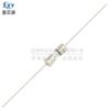 Fabricante original fusible de vidrio 3.6*10 T1/2/3/3.15/5/10A tapa doble cable de plomo tubo de ruptura lenta
