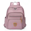 Mochila Feminina Grande Capacidade Sensação de Alto Padrão Simples Moda Feminina Mochila Escolar 2025 Nova Viagem Tecido de Nylon Mochila