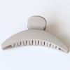 Estilo coreano ins Elegante Elegante Elegante Tubarão Cabelo Grab Creme Cor Fosco Brilhante Uma Palavra Grab Clip Internet Celebridade Queda-Resistente Grab Clip