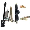 Accesorios de Karting para Motocicleta Eléctrica de Cuatro Ruedas DIY 32-42CM Cremallera de Dirección Columna de Dirección Volante Barra de Dirección Rótula