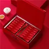 Caja de Regalo de Gama Alta para Té de Roca Wuyi, Caja de Regalo Vacía para Té de Roca, Adecuada para Infusión Corta o Larga, Paquetes de Media Libra, 0.15 kg, Set de Cajas de Regalo Universales