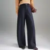 Elegantes pantalones banana de pierna ancha para mujer, nuevo estilo otoño e invierno 2026, pantalones casuales sueltos y fluidos, pantalones largos adelgazantes y versátiles para mujer