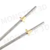 Varilla en T con plomo 8 mm accesorios para impresora 3D tornillo de avance T8 tuerca tornillo trapezoidal acero inoxidable