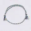 Amazon Pulsera de la Amistad de Cuerda de Algodón Colorida Tejida a Mano Xizang Frotada a Mano Cuerda de Algodón Colorida Suministros para Fiesta Nuevo