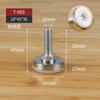 Pata de Mueble Ajustable Pata Ajustable Soporte para Uñas de Pie Pata de Gabinete Ajustable Pata Móvil M6M8M10 Accesorios de Ferretería