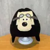 Gorro de Perro de Avión para Niños, Gorro de Punto Cálido para Otoño e Invierno que Protege las Orejas, Gorro de Lana Unisex Estilo Coreano para Bebé