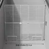 Refrigerador de estilo rejilla para supermercado con compartimentos de congelación y almacenamiento en capas de un solo lado, partición de congelador comercial