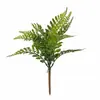 Helechos Artificiales, Plantas Falsas para Paisajismo Interior Estilo Bosque, Plantas Verdes Realistas, Adornos de Césped Artificial, Césped Decorativo