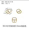 Accesorios de Hebilla Japonesa Ajuste Metálico Hebilla de Tres Velocidades Cinturón Tirantes Falda Cortavientos Bolsa Hebilla de Zapato Hebilla de Zapato de Cabeza Grande Hebilla de Cinturón