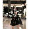 Jaqueta Curta Tendência Retro Americana para Mulheres, Novo Estilo Primavera e Inverno 2026, Moda Casual Petite, Jaqueta Top Slim Fit