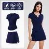 Top de Fitness Ajustado de Verano para Mujer Estilo Hot Girl Transfronterizo Camiseta de Manga Corta para Correr de Secado Rápido Conjunto Deportivo Elástico Estilo Delgado