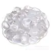Cristal Branco Natural Pedra Rolante Artesanato de Cristal atacado decoração para casa e escritório vaso de flores de cristal decoração de aquário