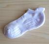 Calcetines Deportivos de Hombre de Primavera y Verano con Planta de Toalla Absorbentes de Sudor Desodorantes Calcetines de Barco de Algodón Puro con Planta de Rejilla Cuadrada Malla Transpirable Calcetines Bajos
