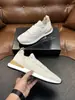 Zapatos Casuales de Punto Tipo Calcetín de Lujo Ligero Italiano MAG Parche de Cuero Gamuzado Transpirables Zapatos para Correr Superventas Transfronterizo Europeo y Americano