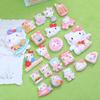 KT Dibujos animados Simulación Comida Juego Resina Joyería Accesorios Horquilla Titular Estuche para Teléfono Móvil Caja de Papelería Zapatos con Agujeros Decorativos