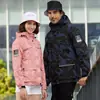 Chaqueta exterior para hombre tres en uno dos piezas desmontable invierno camuflaje utilitaria forro polar engrosado traje de montañismo mujer