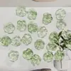 Estéreo Simulado Gradiente de Dos Colores Hoja de Loto Hoja Acrílica DIY Pendientes Hechos a Mano Material para Tocado Venta al por Mayor