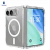 Adecuado para iPhone 18 Duo Transparente Magnético Dos en Uno Funda para Teléfono Apple Duo Plegable Izquierda y Derecha Funda Protectora Anticaídas