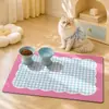 Tapete Comedero para Mascotas Dajiang, Tapete para Comedero de Gatos, Tapete Especial para Cachorros, Antideslizante, Impermeable, Resistente a Manchas, Tapete para Mascotas para Gatos y Perros, Uso en Casa
