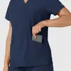 Uniformes de Trabajo para Doctores y Enfermeras, Cuidado de la Piel, Enfermera de Salón de Belleza, Cirujano, Cuello Alto, Trajes de Cirugía Cómodos, Batas Quirúrgicas