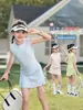 Conjunto Deportivo de Verano sin Mangas para Niñas Ropa de Tenis 2026 Nuevo Conjunto Casual de Dos Piezas con Falda y Pantalones para Niños Mayores, Estilo Ligero