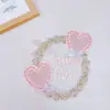 Acessórios Originais do Fabricante Estilo Coreano DIY Letras Gato Laços Acessórios para Roupa Toalha Bordados Enfeites Tridimensionais Apliques de Tecido