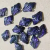 Folhas de Crisântemo de Vidro 21*30 Joias DIY Pétalas de Vidro Folhas Estilo Antigo Acessórios para Penteado Adereços de Cabeça Materiais de Contas