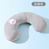 Almofada Respirável de Quatro Estações Bordada em Desenho Animado de Abacate Gato Almofada de Pescoço em Forma de U para Animal de Estimação Almofada de Dormir para Cachorro