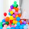 Aprovado no Teste de Nitrosamina Balão de 10 polegadas Cor Normal Fosca Aniversário Vermelho Centro Comercial Celebração de Casamento Decoração de Cena Espessa