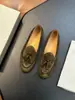 Mocasines BC para Hombre con Borlas Gamuza Zapatos de Cuero de Una Pieza Estilo Retro Británico Zapatos Casuales Transfronterizos Talla Grande Zapatos para Hombre