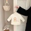 Camiseta Súper Cálida de Capa Base para Bebés Niñas, Ropa Gruesa de Doble Capa para Invierno, Ropa de Invierno de Bebé a la Moda, Bodies Térmicos de Terciopelo