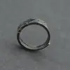 Anillo vintage personalidad hombres y mujeres Anillo abierto para dedo índice y cola moda tendencia antigua baratija cicatriz anillo de pareja