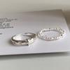 Anillo Estrella de Diseño de Nicho de Arroz Pequeño para Mujer, Moda, Temperamento, Personalidad, Combinable, Sensación de Lujo, Ajustable, Anillo de Dedo para Adelgazar