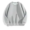 Uniformes de equipo personalizados para actividades de team-building: Sudaderas gruesas de cuello redondo, forradas de forro polar de 600 g, con estampado de logo personalizado, adecuadas para ropa de trabajo y prendas promocionales