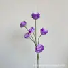 Flores Artificiales para Boda Colección Morada Serie Salón de Bodas Jardín Monet Arco Exterior Muro de Flores Estudio Fotográfico Floral Paisajismo