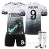 24-25 Real Madrid Qinglong Dragon Edição Comemorativa Uniforme de Futebol Infantil 9 Mbappe 7 Pooh 11 Rodrigo Ronaldo